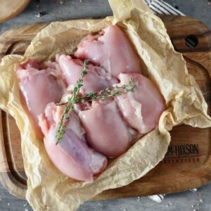 Organic Free Range Chicken Thighs (skinless and boneless)